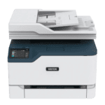 Xerox® C235 multifunctionele printer vooraanzicht